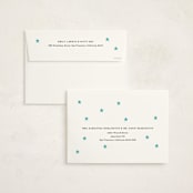 "Tiny Star Confetti" - Graduation Party Invitations in Frost by Kercia Jane - FREE Recipient Addressing
