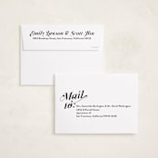 "Class Dismissed" - Graduation Announcements in Ink by Megan Davis - FREE Recipient Addressing