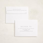 "elegant name" - Graduation Announcements in Cloud by JoAnn Jinks - FREE Recipient Addressing