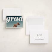 "The Cover" - Graduation Announcements in Mist by Gwen Bedat - Assembled