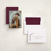"Casual chic" - Graduation Announcements in Cotton by Creo Study - Assembled
