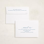 "cotillion" - Graduation Announcements in Ocean by Megan Davis - FREE Recipient Addressing