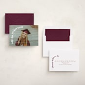 "Casual chic" - Graduation Announcements in Cotton by Creo Study - Assembled