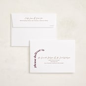 "Casual chic" - Graduation Announcements in Cotton by Creo Study - FREE Recipient Addressing