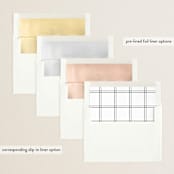"Classical Grad" - Graduation Announcements in Blanco by Megan Davis - Envelope Liner Options