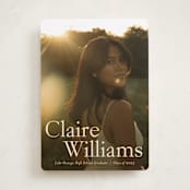 "California" - Graduation Announcements in Milk by Ani Somi - Front