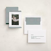 "Checked Out" - Graduation Announcements in Pine by Rachel Cassel - Assembled
