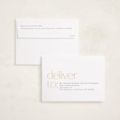 "chic five" - Graduation Announcements in Marigold by Carolyn Nicks - FREE Recipient Addressing