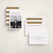 "Modern Grid" - Graduation Announcements in Golden by Erica Krystek - Assembled