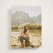 "Sure Thing" - Graduation Announcements in Waterlily by Owl and Toad - Front