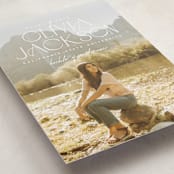 "Sure Thing" - Graduation Announcements in Waterlily by Owl and Toad - Detail