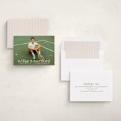 "Hartford" - Graduation Announcements in Silk by Ellen Schlegelmilch - Assembled