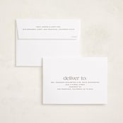 "Hartford" - Graduation Announcements in Silk by Ellen Schlegelmilch - FREE Recipient Addressing