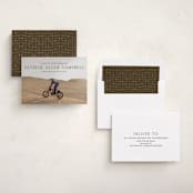"Simply" - Graduation Announcements in Chocolate by Lisa Assenmacher - Assembled