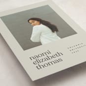 "Minimal Modern" - Graduation Announcements in Sand by JoAnn Jinks - Detail