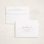 "Timeless Classic" - Graduation Announcements in Noir by Brandy Folse - FREE Recipient Addressing