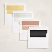 "Timeless Classic" - Graduation Announcements in Noir by Brandy Folse - Envelope Liner Options