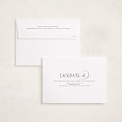 "Class" - Graduation Announcements in Charcoal by Nicole Walsh - FREE Recipient Addressing