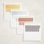 "Literary" - Graduation Announcements in Sea Salt by Everett Paper Goods - Envelope Liner Options