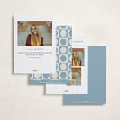 "Modern Year" - Graduation Announcements in Lake by Kelly Watkins - Back of Card Options