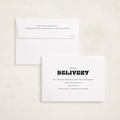 "Vintage Bold" - Graduation Announcements in Cream by Baumbirdy - FREE Recipient Addressing