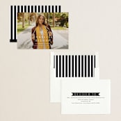 "straight up" - Graduation Announcements in Vanilla by Ani Somi - Assembled