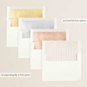 "Hartford" - Graduation Announcements in Silk by Ellen Schlegelmilch - Envelope Liner Options