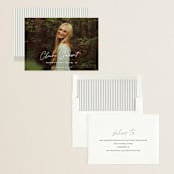 "Journal " - Graduation Announcements in Snow by Sara Hicks Malone - Assembled
