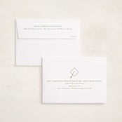 "Shiny year" - Graduation Announcements in Noir by Creo Study - FREE Recipient Addressing