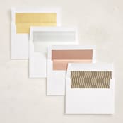 "Tassel Scallop" - Graduation Announcements in Snow by Susan Zinader - Envelope Liner Options