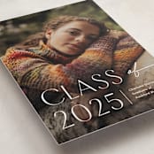 "Contemplate" - Graduation Announcements in Snowberry by Pixel and Hank - Detail