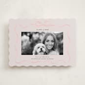 "Ribbon Frame" - Graduation Announcements in Blush by Itsy Belle Studio - Front