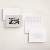 "Ribbon Frame" - Graduation Announcements in Blush by Itsy Belle Studio - Assembled