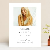 "Divided" - Graduation Announcements in Snow by Meggy Masters - Front
