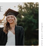 "Cornered" - Graduation Announcements in Silk by Kelly Schmidt - Detail