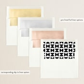 "Corner Year" - Graduation Announcements in Snow by Jackie Crawford - Envelope Liner Options