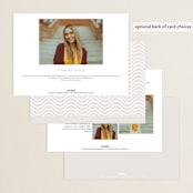 "mustacciuoli" - Graduation Announcements in Crystal by chocomocacino - Back of Card Options