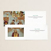 "School Color Duo" - Graduation Announcements in Grass by Jackie Crawford - Interior Options