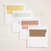 "Celebratory" - Graduation Announcements in Golden by Carolyn MacLaren - Envelope Liner Options