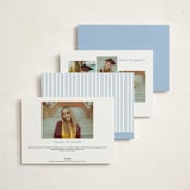 "Cannes" - Graduation Announcements in Pearl by Megan Davis - Back of Card Options