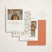 "wildflowers crest" - Graduation Announcements in Hoos by Cass Loh - Back of Card Options