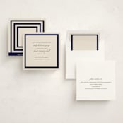 "Montauk" - Graduation Announcements in Navy by Megan Davis - Assembled