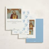 "Chesapeake" - Graduation Announcements in Sky Blue by Megan Davis - Back of Card Options
