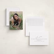 "Grand Name" - Graduation Announcements in Snow by Nicoletta Savod - Assembled
