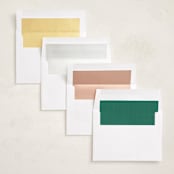 "Linen frame" - Graduation Announcements in Shamrock by Lea Delaveris - Envelope Liner Options