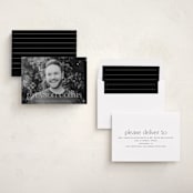 "Understated" - Graduation Announcements in Salt by Ekko Studio - Assembled