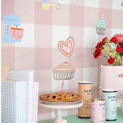 "Baking Spirits Bright Baking Thingamajigs - Set of 16" - Party Hanging Decor in multicolor by Jollity and Co