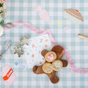 "Baking Spirits Bright Baking Thingamajigs - Set of 16" - Party Hanging Decor in multicolor by Jollity and Co