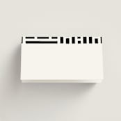 "Casual" - Place Cards in Pearl by Owl and Toad - Blank front