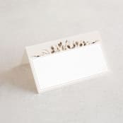 "Gone To Seed" - Place Cards in Taupe by Honeybunch Studio - Blank front